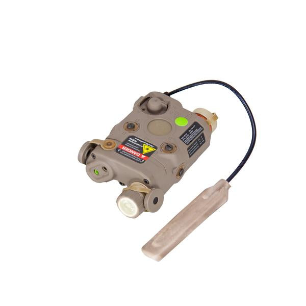 BRAVO Airsoft P15 Flashlight and Green Laser Combo with Pressure Pad