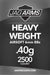 JAG Armament Heavy Weight .40 gram 2500rd Black BB