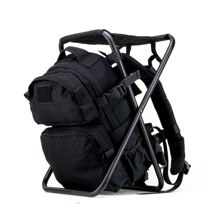 Defcon Gear Back Pack Chair in Black
