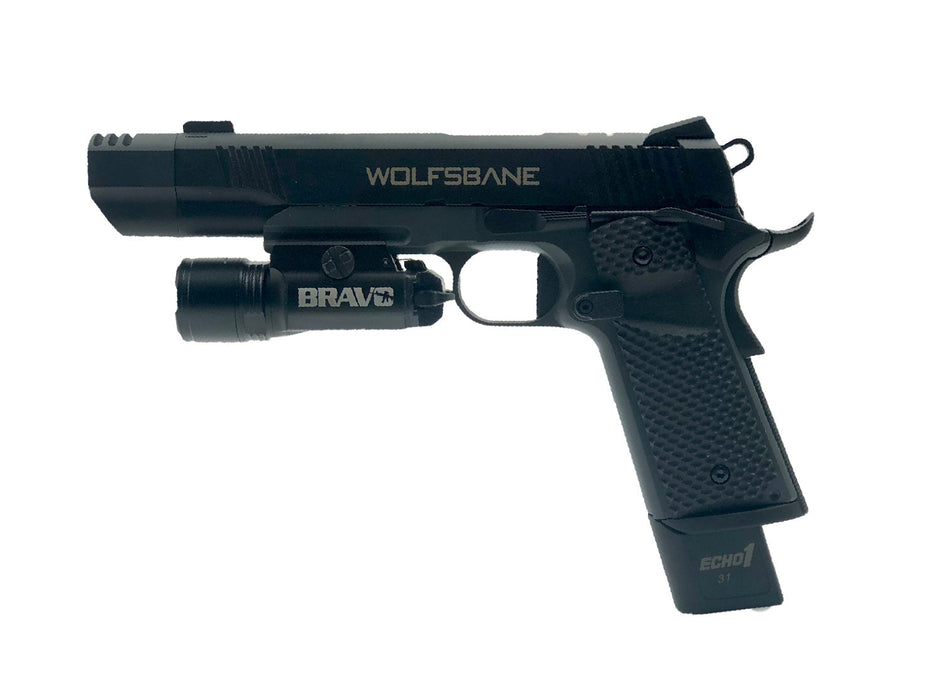 Echo1 Wolfsbane M1911 Gas Blow Back Pistol - Green Gas