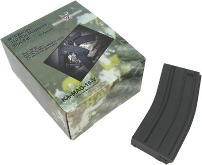 King Arms M16 120 Rounds Magazine Box Set of 5