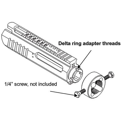 Madbull Airsoft Delta Ring Tool Modification - PRO